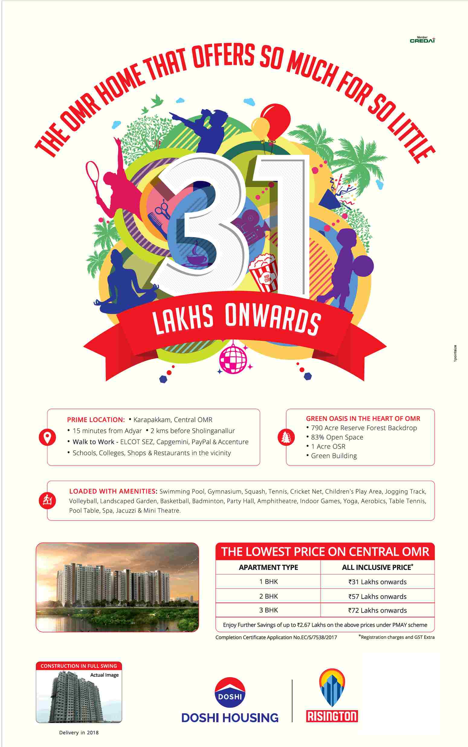 Doshi Risington offers so much for so little in Chennai